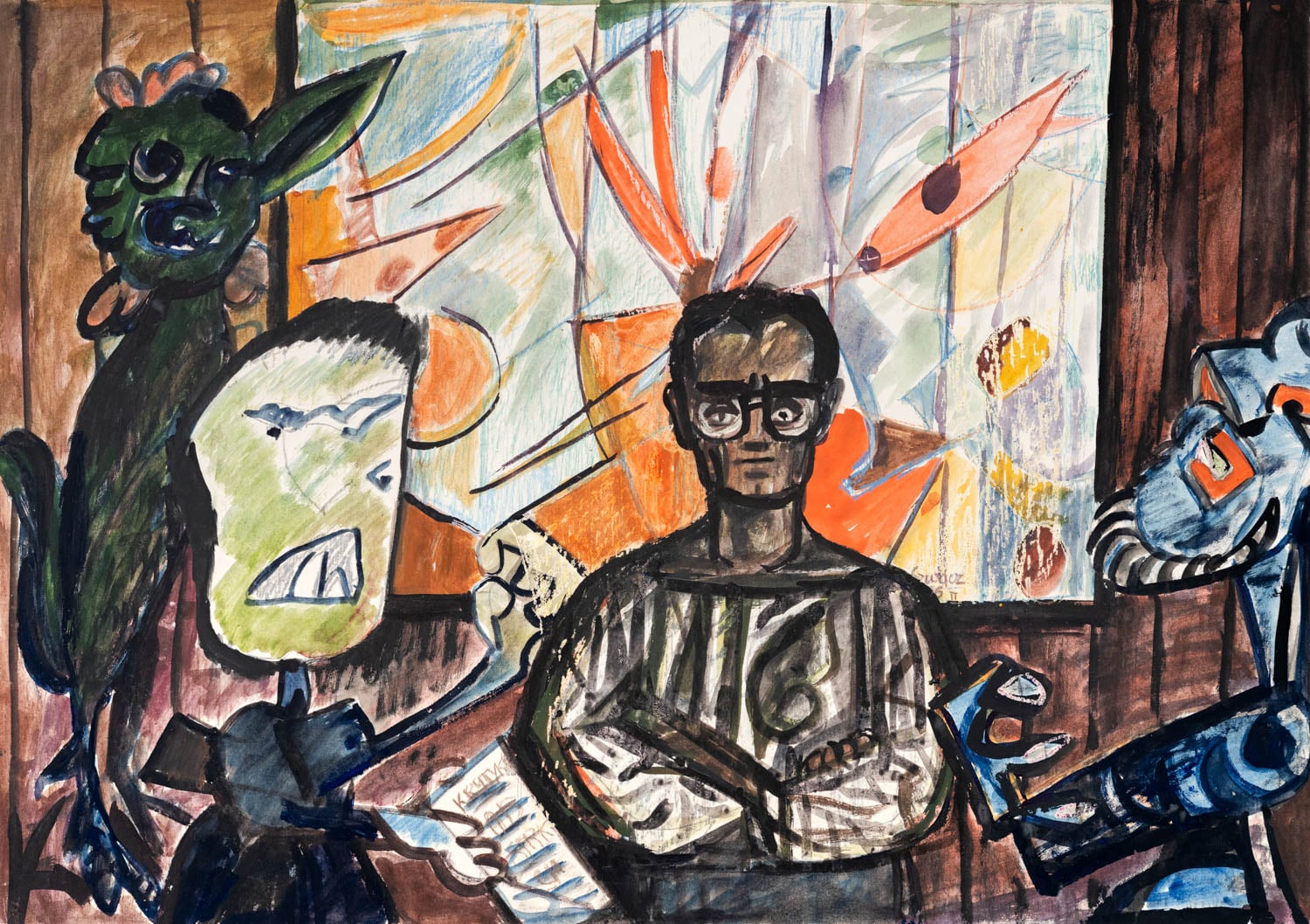 Bogusław Szwacz — Krytyka abstrakcji