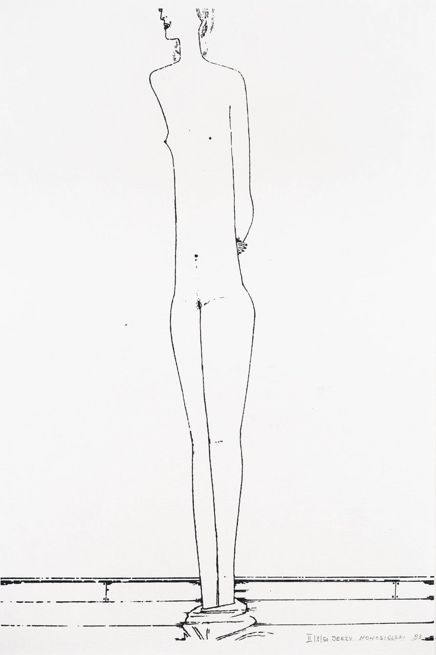 Jerzy Nowosielski — Akt