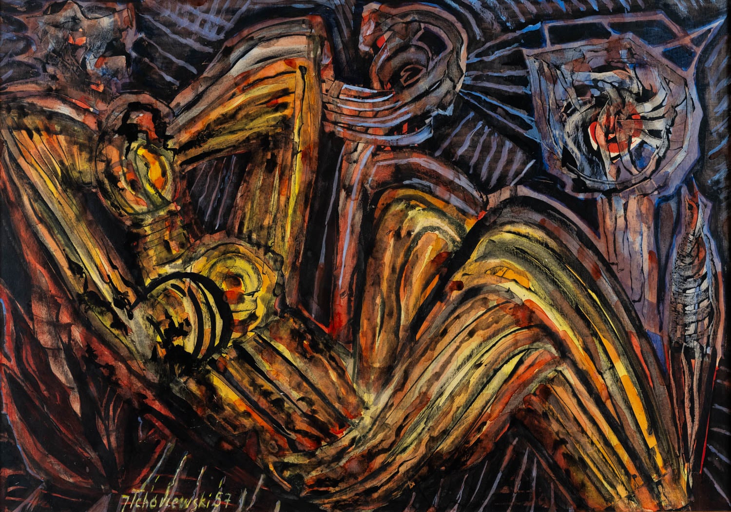 Jerzy Tchórzewski — Kobieta leżąca II